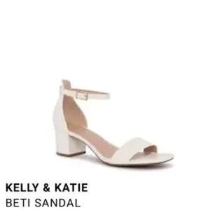 Kelly & Katie Beti Sandal in Cream